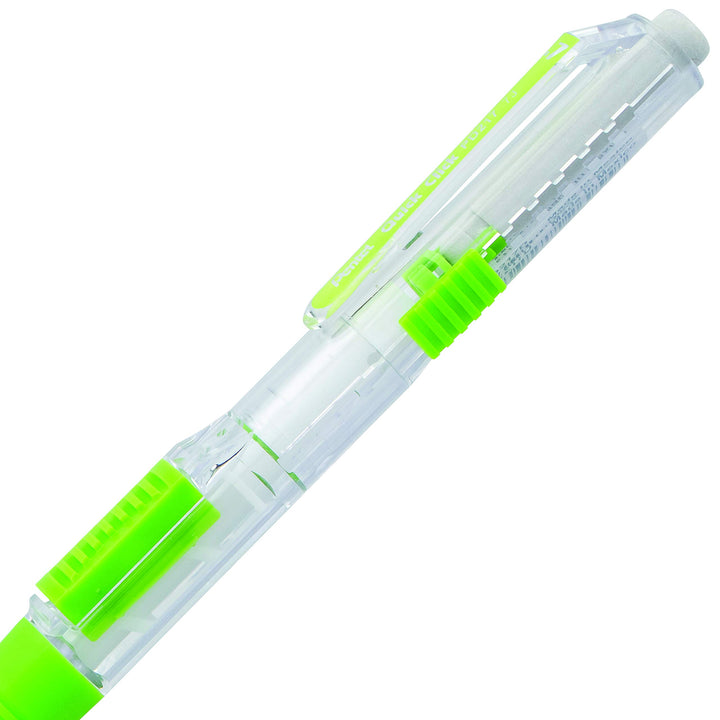 Pentel QUICK CLICK Mechanical Pencil (0.7mm), Green Barrel, Box of 12 Pencils (PD217D) 0.7mm 12 Count (Pack of 1)