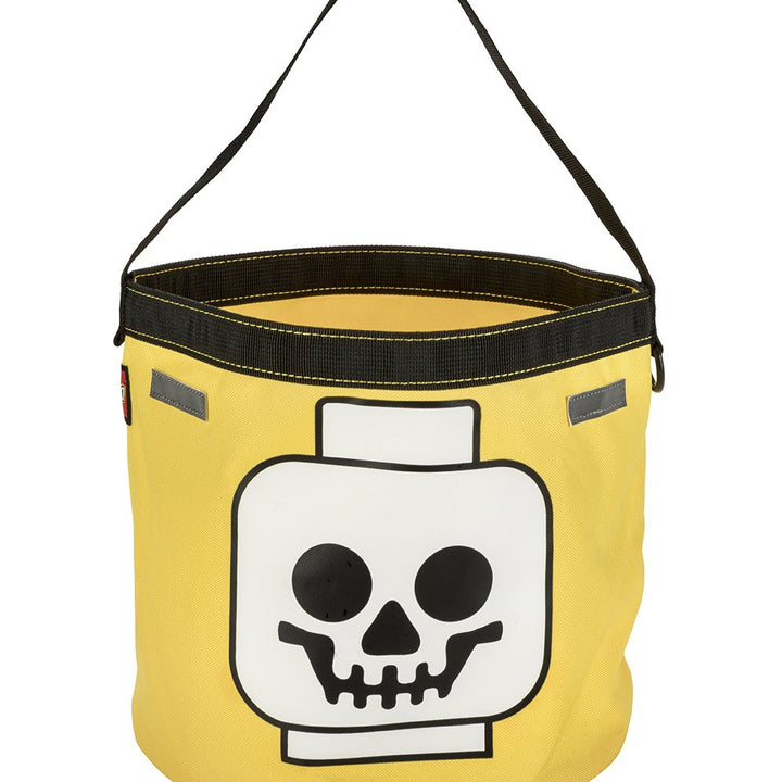 LEGO Skull Halloween Tote Yellow