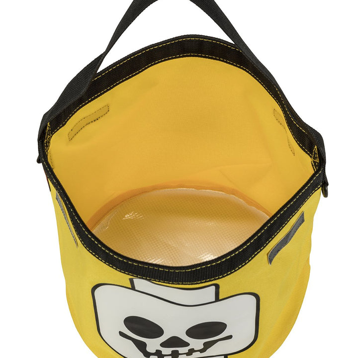 LEGO Skull Halloween Tote Yellow