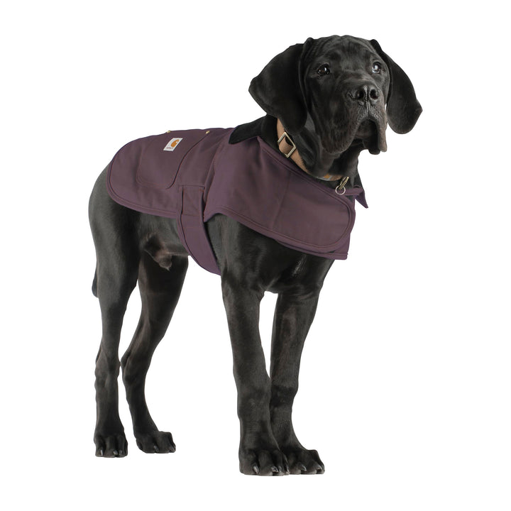 Carhartt Firm Duck Insulated Dog Chore Coat, Deep Wine, Medium