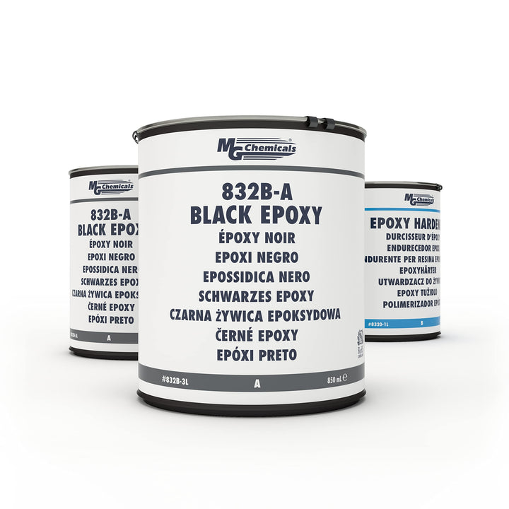 MG Chemicals - 832B-3L Black Epoxy Encapsulating and Potting Compound 0.67 gallon kit