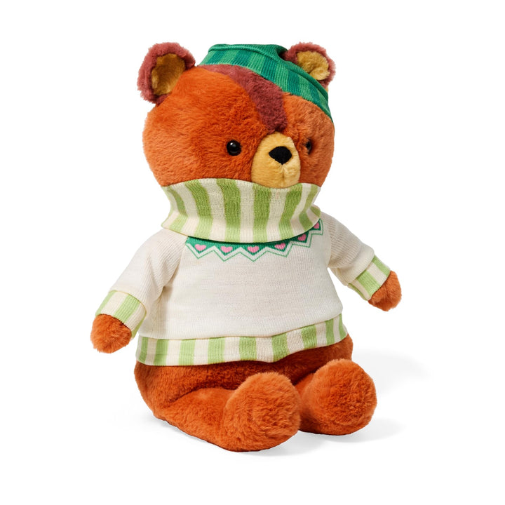 Wild Republic  Exclusive 2024 Holiday Bear 14” Eco-Friendly Plush