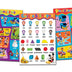 Eureka Mickey Mouse Bulletins Preschool Decorations, 0.1'' x 18'' x 28'' inches, 5pc Numbers and Letters