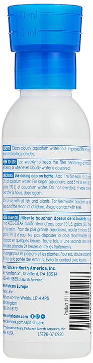 API ACCU-CLEAR Freshwater Aquarium Water Clarifier 1.25-Ounce Bottle (111A)