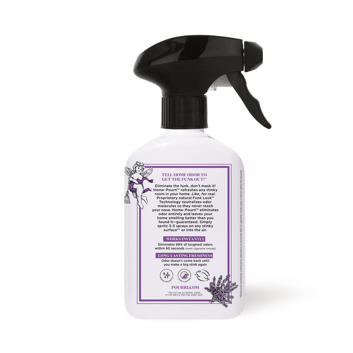 Home-Pourri Air + Fabric Multi-Purpose Odor Eliminator, Lavender Sage, 11 Fl Oz(Pack of 1)