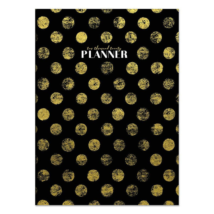 2020 Golden Dots Medium Monthly Planner