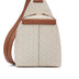 Calvin Klein Myra Convertible Sling Backpack, Vanilla/Khaki/Caramel One Size