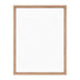 MCS Floating Frame with Canvas Included, Art Frames for Canvas Paintings with Adhesive Fasteners and Hanging Hardware, Walnut Woodgrain, 18 x 24 Inch 18x24