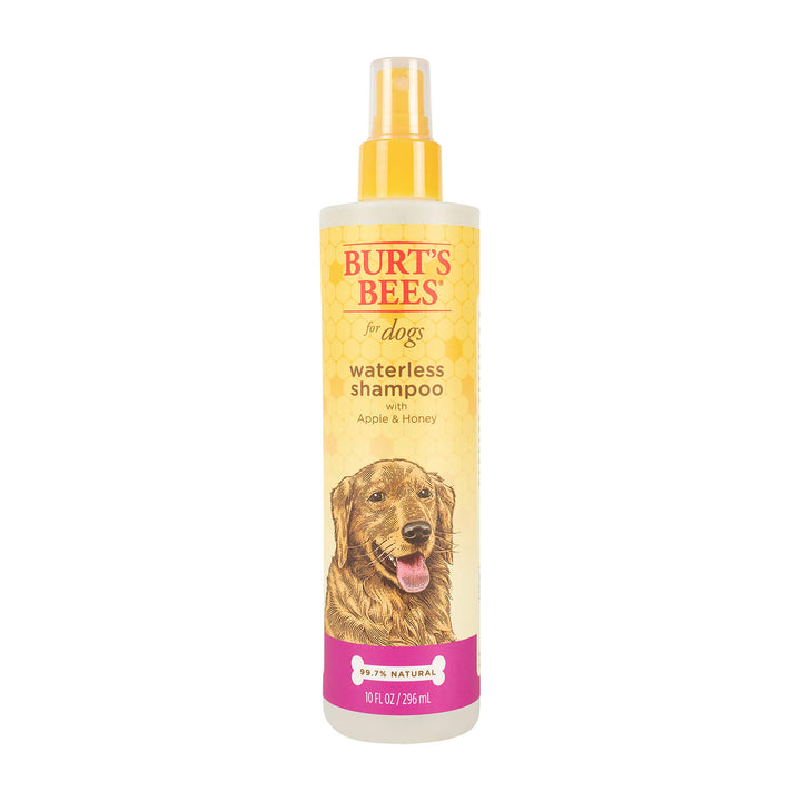 Burt's Bees for Pets Natural Waterless Shampoo Spray for Dogs | Made with Apple and Honey | Easy Way to Bathe Your Dog Naturally | Cruelty Free, Sulfate & Paraben Free, Made in USA - 10 oz - 3 Pack