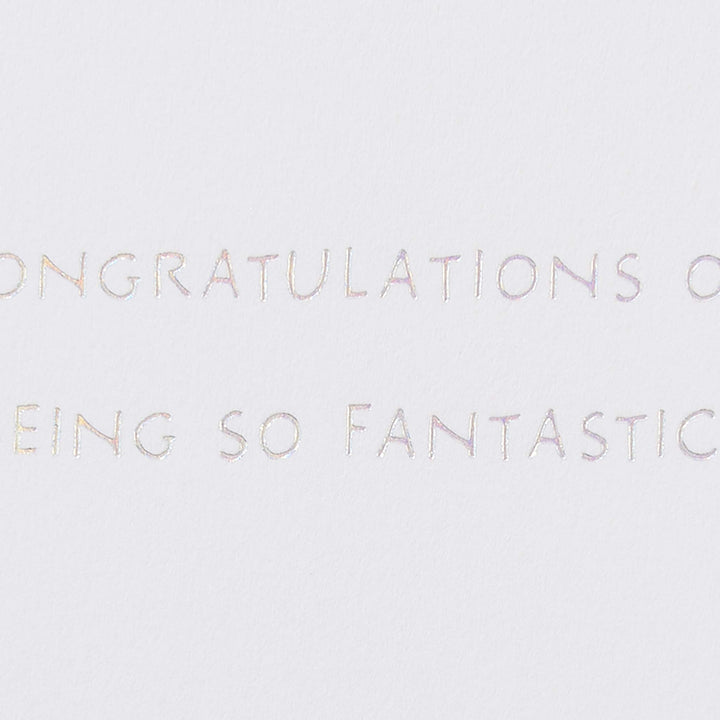 Papyrus Congratulations Card (So Fantastic) Whale Done