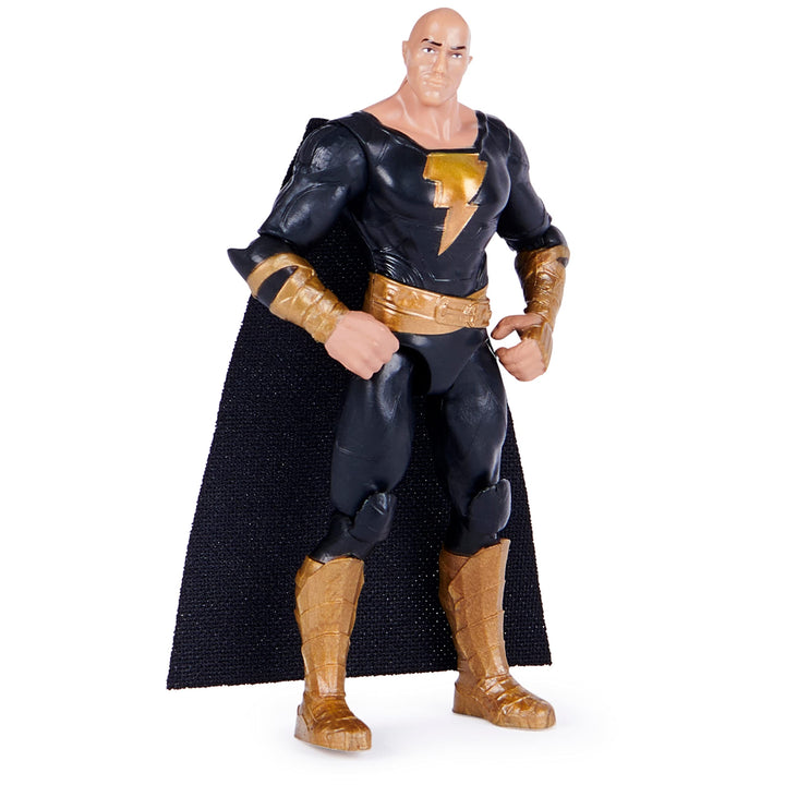 DC Comics, Black Adam and Justice Society Set, 4-inch Black Adam Toy Figures and Throne, Hawkman, Dr. Fate, Atom Smasher, Cyclone, Kids Toys for Boys and Girls Ages 3 and Up ( Exclusive)