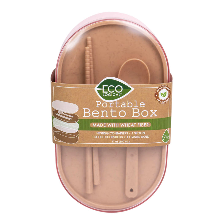 EcoLogical Bento Box, Lunch Storage, Easy Meal on the Go, Mint