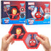 WOW! PODS 4D Marvel - Spiderman & Iron Man (2 pack) - Unique Connectable & Collectable Action Figure Toy, Wall/Shelf Display, Easter Basket Stuffers, Marvel Toy Figures, Toys & Gifts for Kids & Adults 2-pack Spiderman & Ironman