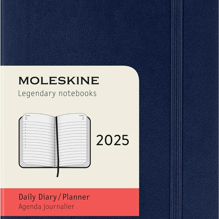 Moleskine Classic 12 Month 2025 Monthly Planner, Soft Cover, XL (7.5" x 9.75"), Black, 128 pages