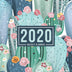 2020 Weekly Planner: January 1, 2020 to December 31, 2020: Weekly & Monthly View Planner, Organizer & Diary: Cactus Art in Greens 807-5