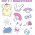 Hello Kitty - Kawaii Halloween - - Standard Stickers - 4 Sheet Standard Stickers - 4 Sheet