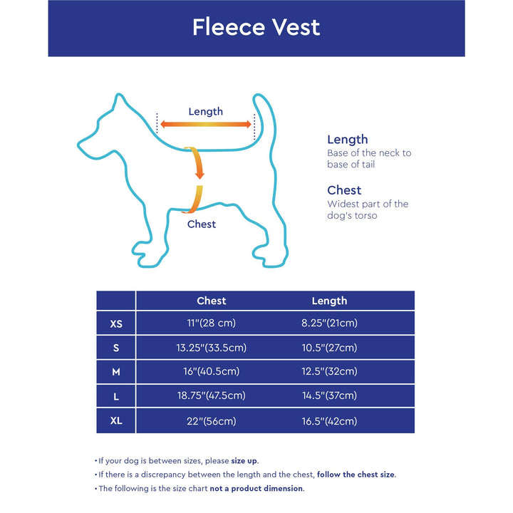 Gooby Fleece Vest Dog Sweater - Lavender, X-Small - Warm Pullover Fleece Dog Jacket with O-Ring Leash - Winter Small Dog Sweater Coat - Cold Weather Dog Clothes for Small Dogs Boy or Girl X-Small (Around 4-lb)