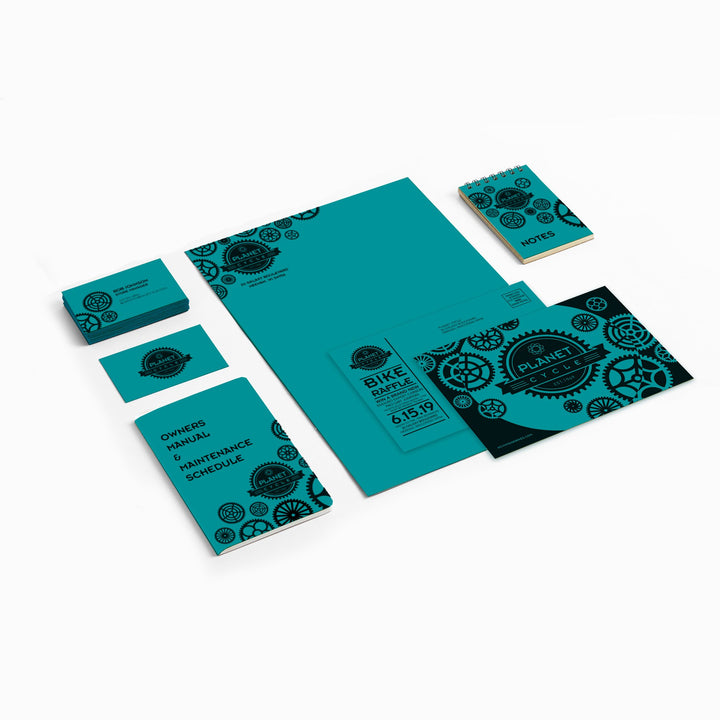 Neenah Paper 21855 Color Cardstock, 65lb, 8 1/2 x 11, Terrestrial Teal, 250 Sheets 250 Count (Pack of 1) Kraft Wrap