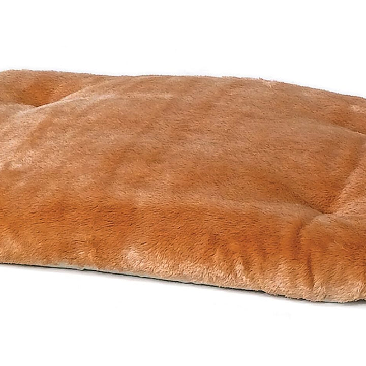 MidWest Homes for Pets Plush Cat Bed, Fits MidWest Cat Playpen Model 130, Machine Washable, Small, Camel 20.8"L x 8.9"W x 2.3"Th