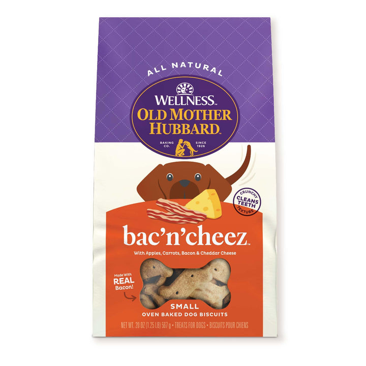 Wellness Old Mother Hubbard Pick of the Patch Grain Free Natural Dog Treats, Crunchy Oven-Baked Biscuits, Ideal for Training, Mini Size, 16 ounce bag Pumpkin & Carrot 1 Pound (Pack of 1)