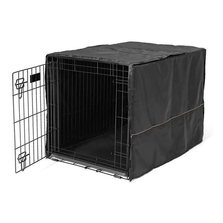 MidWest Homes for Pets Crate Cover, Privacy Dog Crate Cover Fits MidWest Dog Crates, Machine Wash & Dry Black 36-Inch