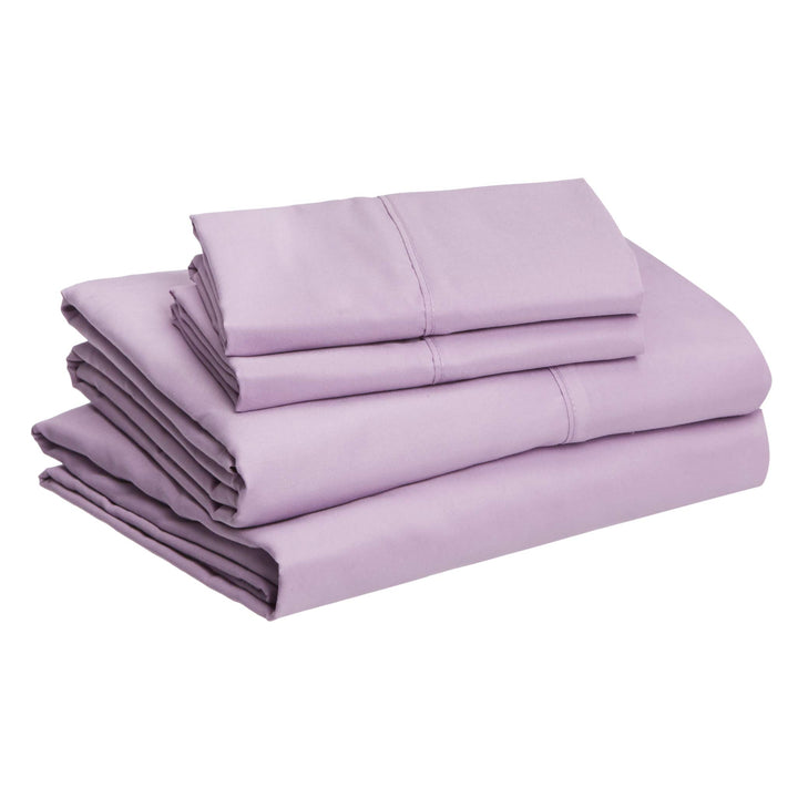 Basics Lightweight Super Soft Easy Care Microfiber 3 Piece Sheet Set with 14" Deep Pockets, Twin, Gray Arrows, Printed