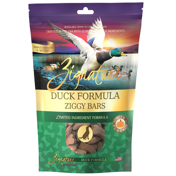 Zignature Duck Limited Ingredient Formula Biscuit Dog Treat 12oz 12 Ounce (Pack of 1)