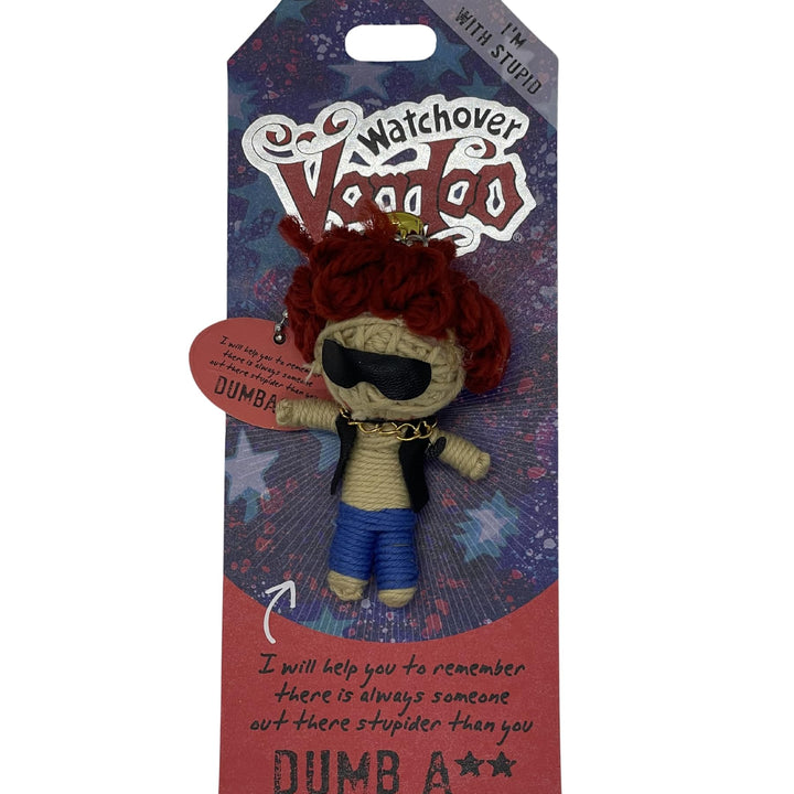 Watchover Voodoo 3-Inch Dumba** Keychain - Handcrafted Gift to Bring Good Luck and Positivity Everywhere You Go