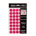 7030 Pre-Priced Garage Sale Stickers (Labels),600 Count, Pink 600 Ct.