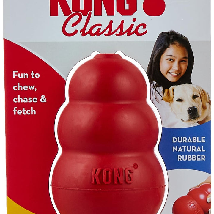 KONG Classic Medium Dog Toy Red Medium Pack of 2