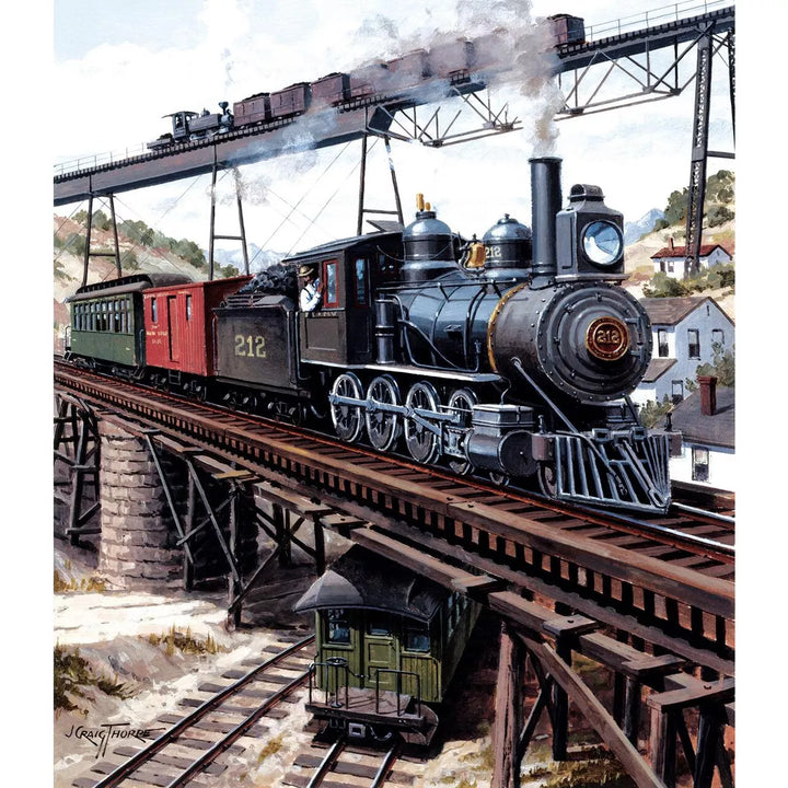 Sunsout Locomotive GXB 550 Pc Jigsaw Puzzle 49607