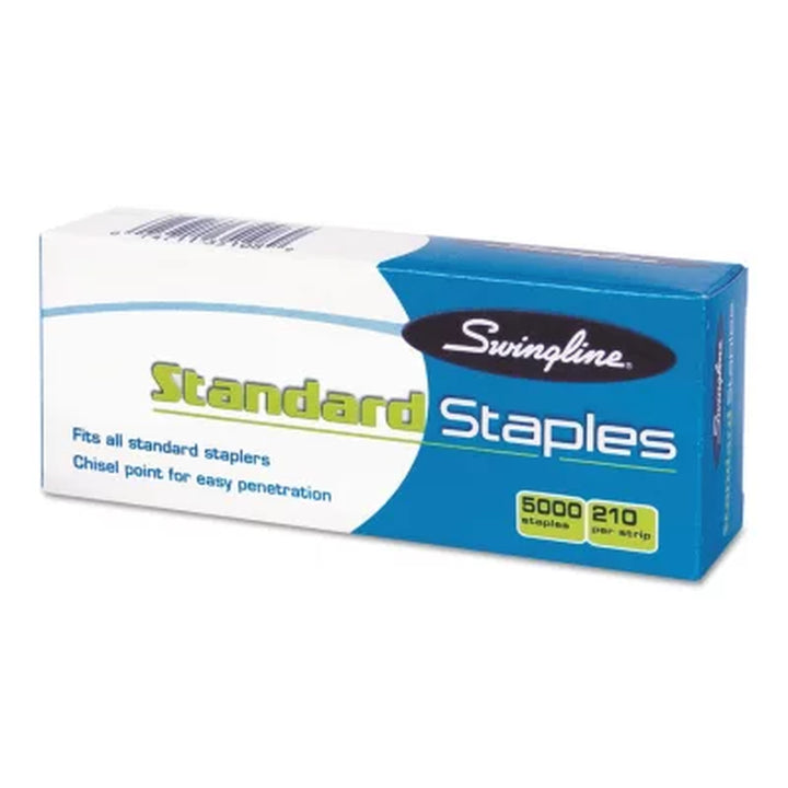 Swingline - S.F. 1 Standard Economy Chisel Point 210 Full-Strip Staples - 5000/Box