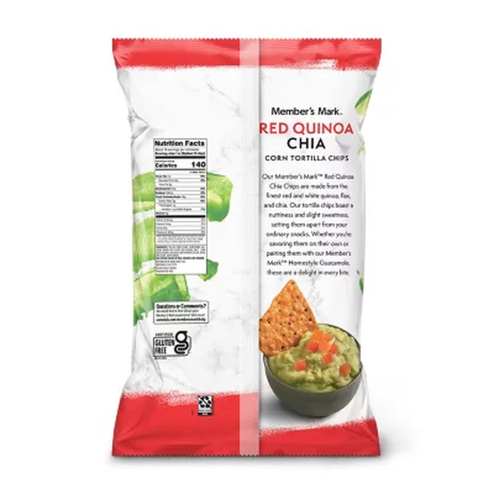 Member'S Mark Red Quinoa Chia Corn Tortilla Chips, 16 Oz.