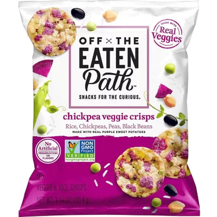 Off the Eaten Path Veggie Crisps Mix Flavor Variety Pack 1.25 Oz., 26 Ct.