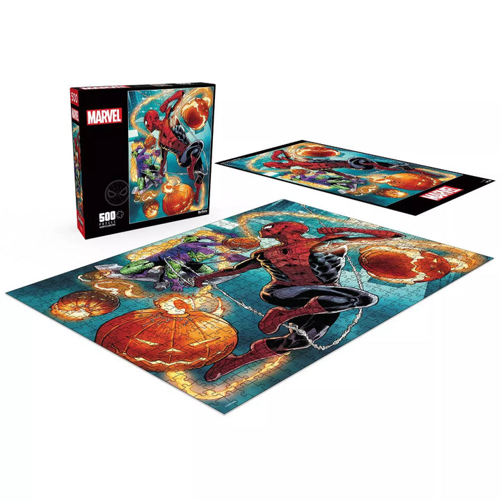 Buffalo Games Marvel: Spider-Man Vs. Green Goblin Jigsaw Puzzle - 500Pc