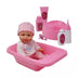 The New York Doll Collection 12 Inch Baby Doll Bath Time Playset