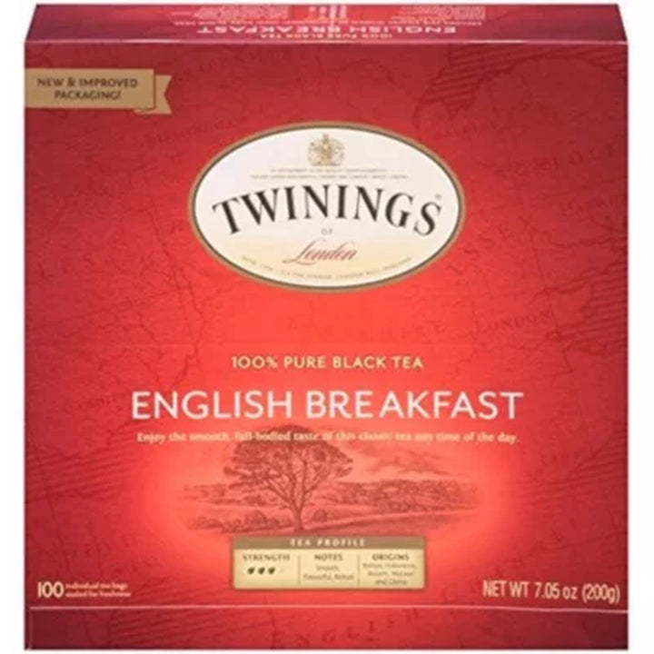 Twinings English Breakfast Tea Bags 100 Ct.