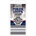 Masterpieces Casino Style 20 Piece 11.5 Gram Poker Chip Set NFL Houston Texans Silver Edition.