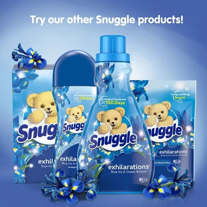 Snuggle Scent Boosters Pacs, Blue Iris & Ocean Breeze 115 Ct.