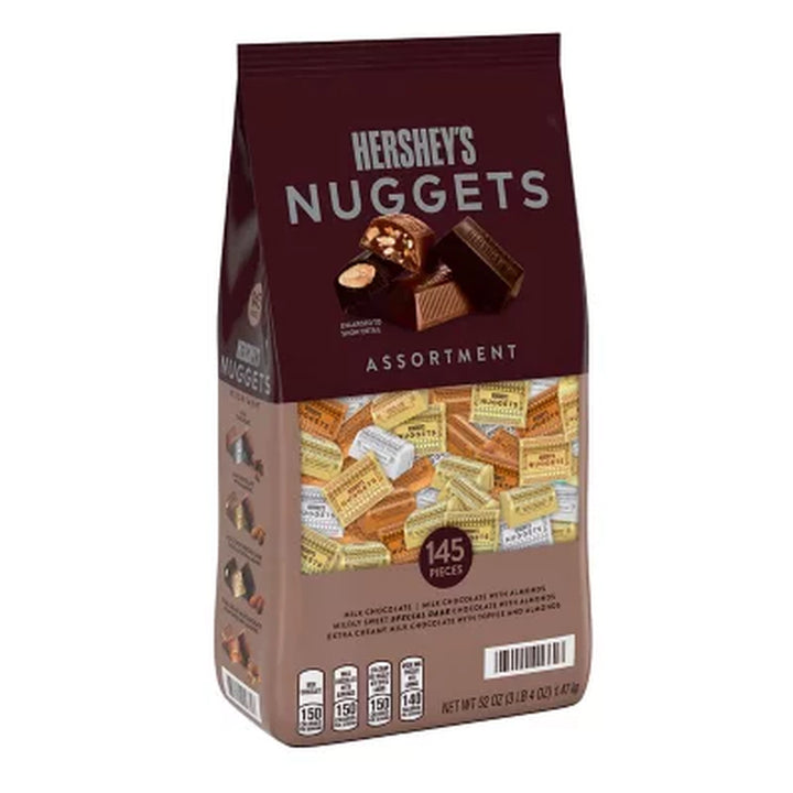 HERSHEY'S NUGGETS Assorted Chocolate Candy, 145 Pcs.