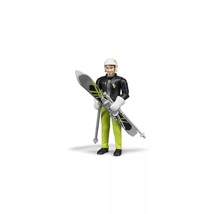 Bruder Skier with Accessories