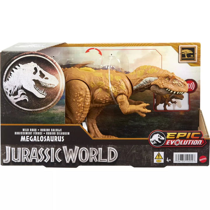 Jurassic World Megalosaurus Wild Roar Action Figure