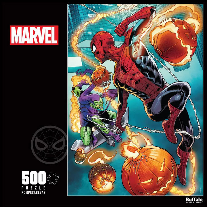 Buffalo Games Marvel: Spider-Man Vs. Green Goblin Jigsaw Puzzle - 500Pc