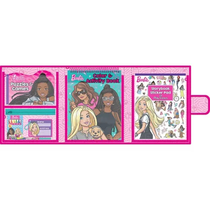 Barbie Color & Activity Tri-Fold Storage Case