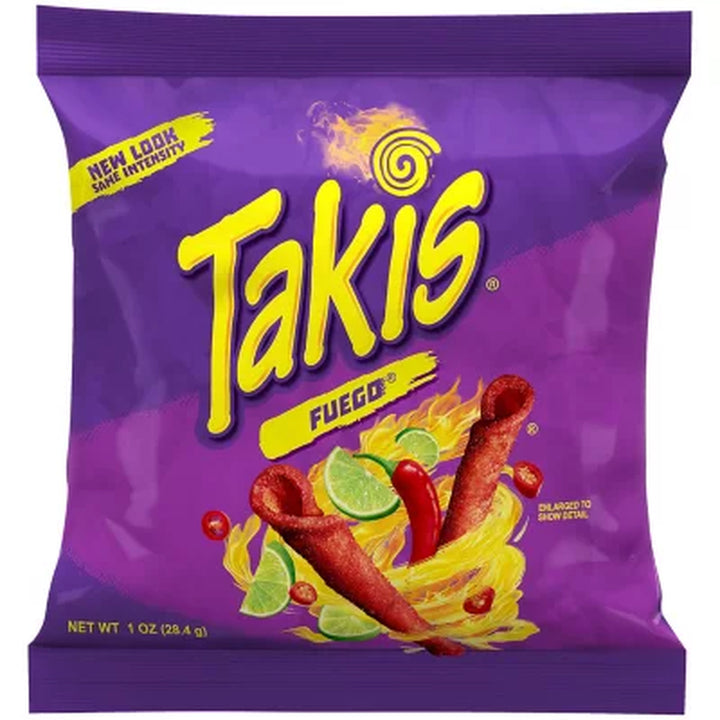 Takis Fuego Rolled Tortilla Chips, 1 Oz., 46 Pk.