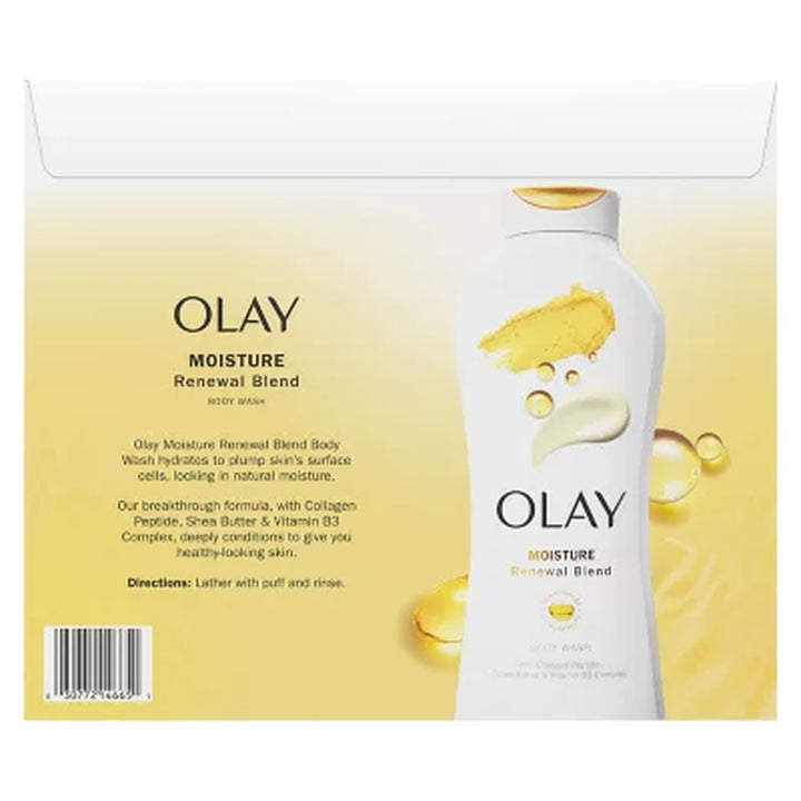 Olay Moisture Renewal Blend Body Wash, 23.6 Oz., 3 Pk.