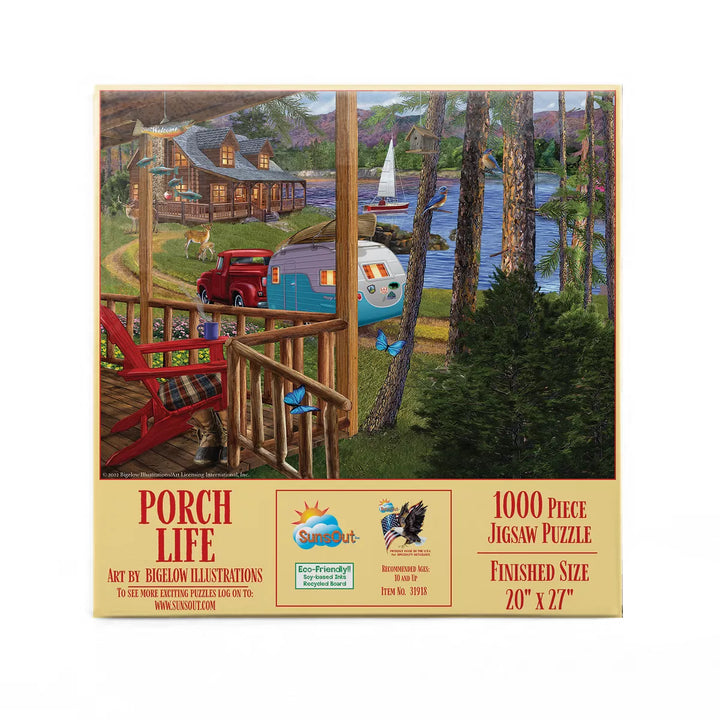 Sunsout Porch Life 1000 Pc Jigsaw Puzzle 31918