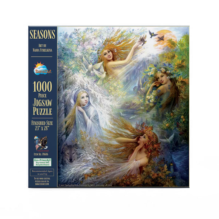 Sunsout Seasons 1000 Pc Jigsaw Puzzle 70606