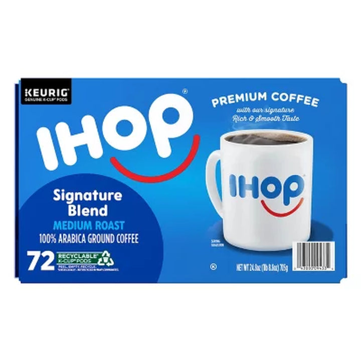 IHOP Medium Roast Signature Blend K-Cup Coffee Pods, 72 Ct.