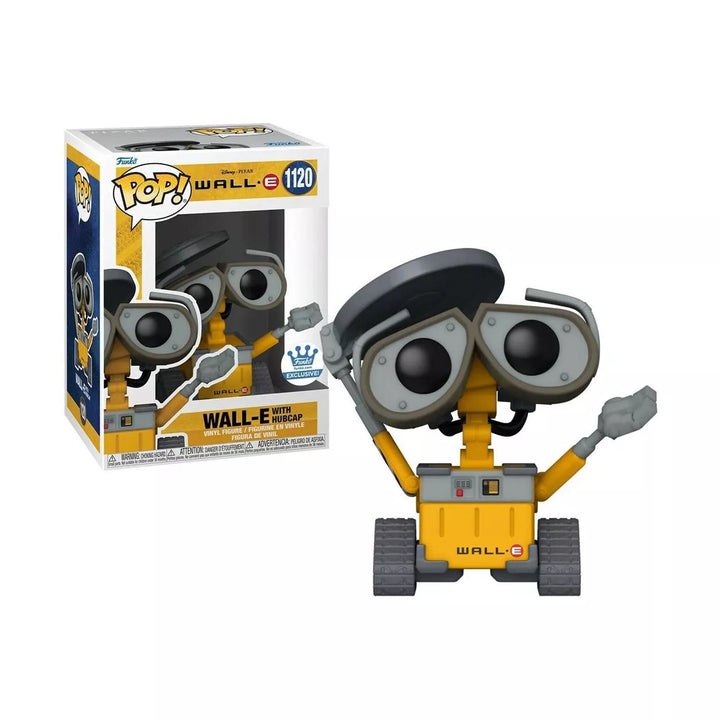 Funko Pop! Pixar Wall - E with Hubcap Funko Exclusive Vinyl Figure #1120 #58142